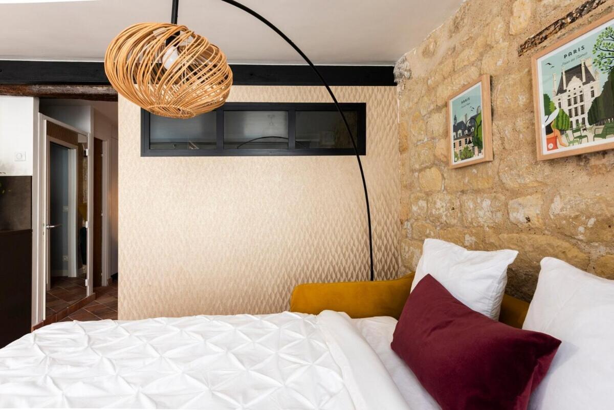 Charming Apartment - Marais Quarter - 6P - 2Bdr - Center Of Parigi Esterno foto